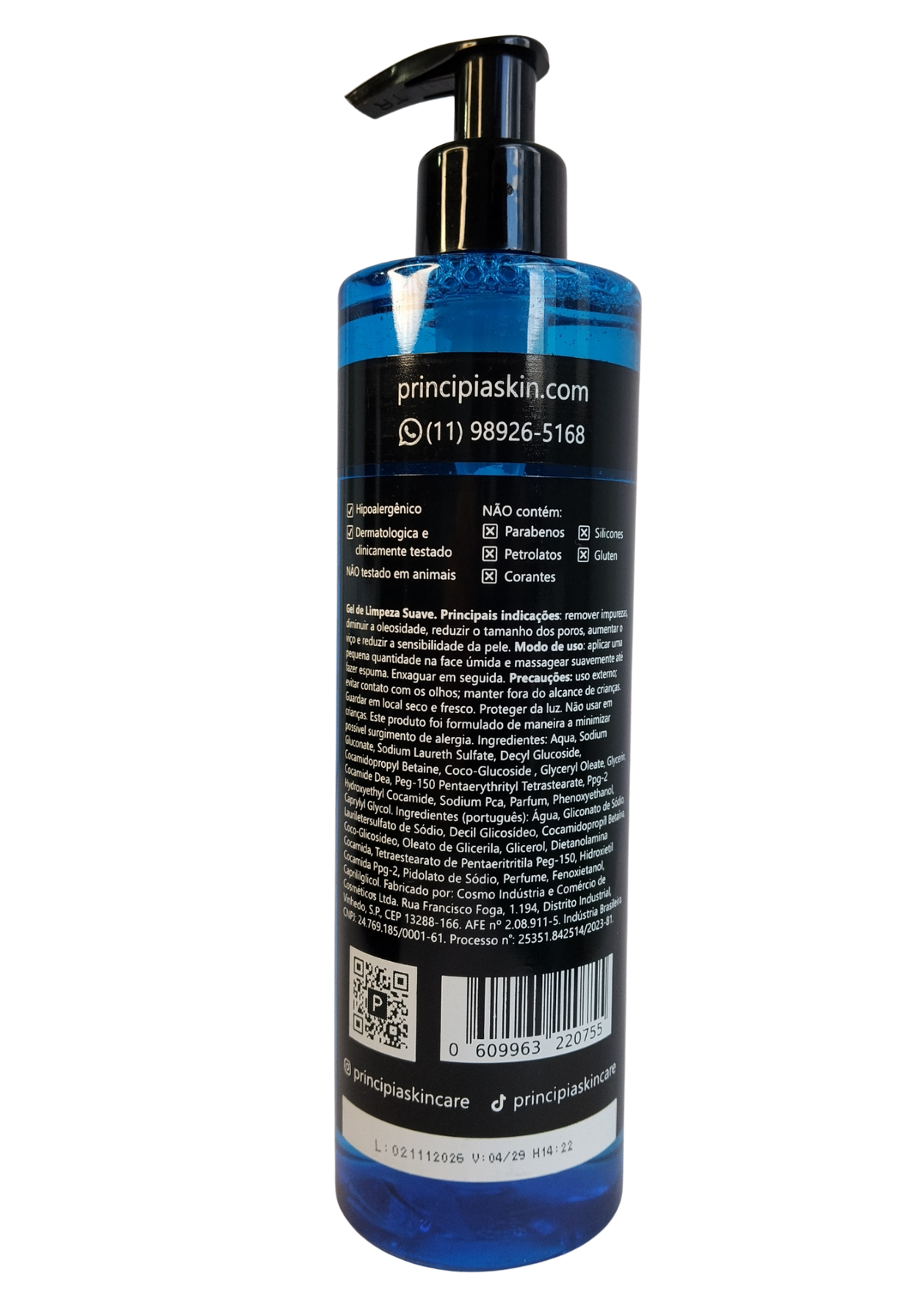 PRINCIPIA GEL FAC 350ML GL02