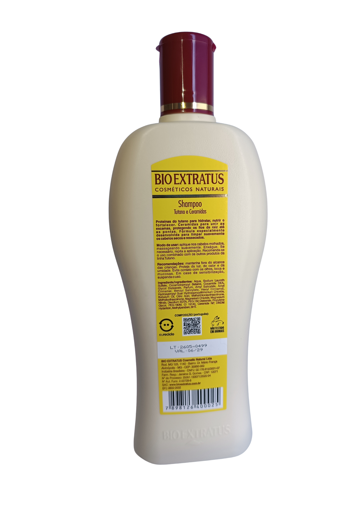 BIO EXTRATUS SH 500ML TUTANO/CERAM