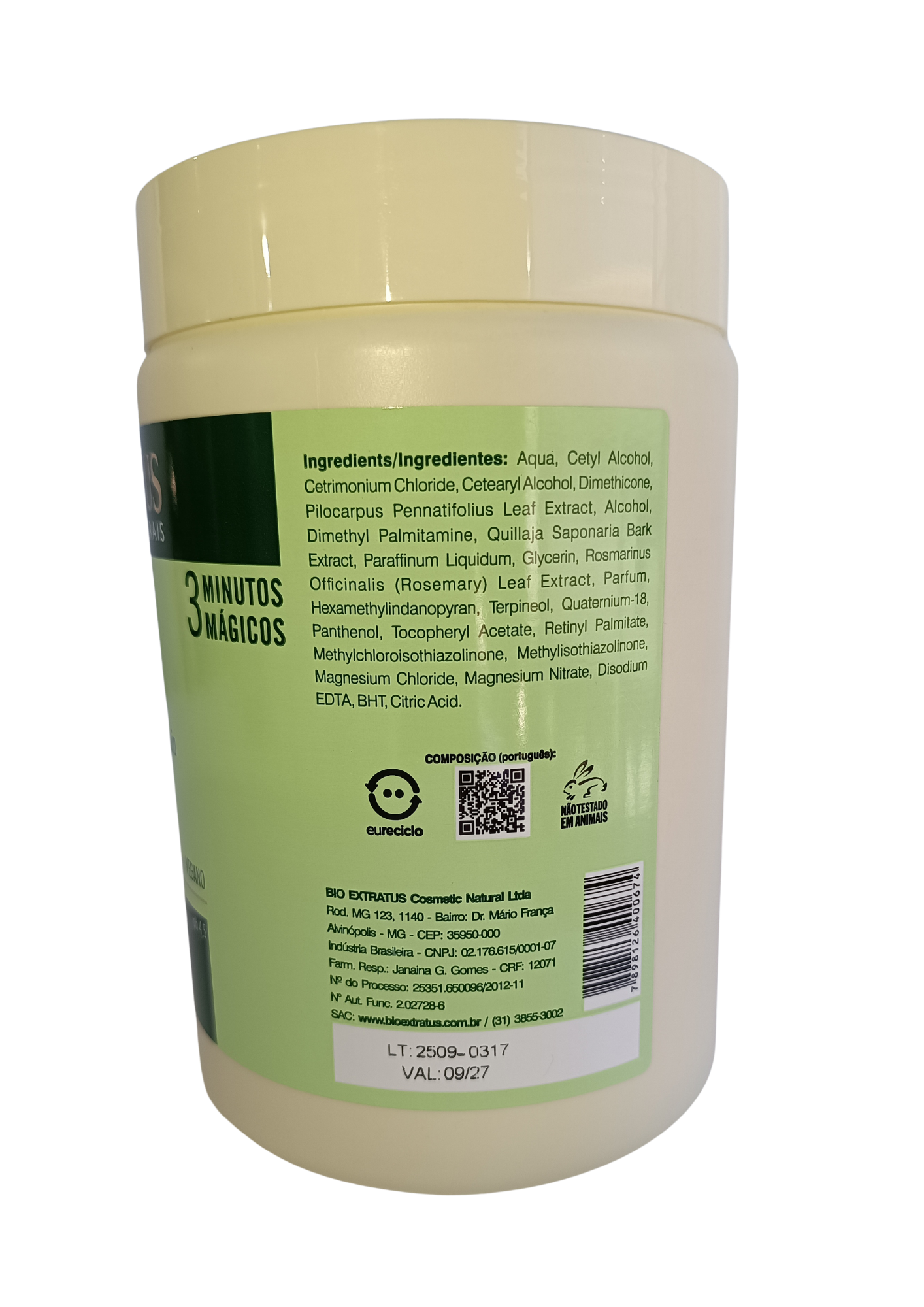 BIO EXTRATUS MASC 1KG ANTIQUEDA JABORANDI