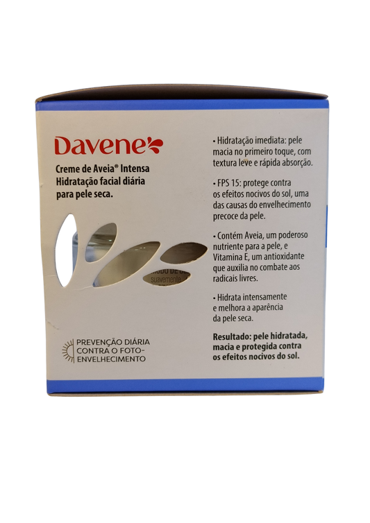 DAVENE CR ROSTO 50G INTENSA PELE EXTRA SECA