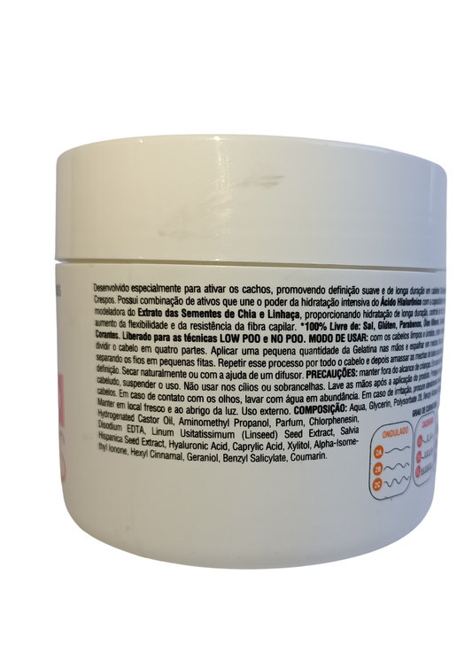 ACQUA FLORA GELATINA ATIV 500G DEF SUAVE