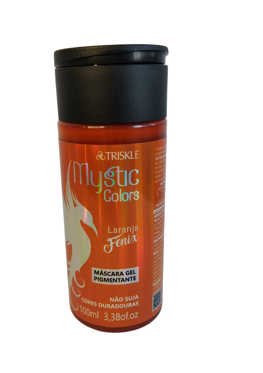 TRISKLE MASC PIGMENT 100ML MYSTIC COLORS LARANJA FENIX