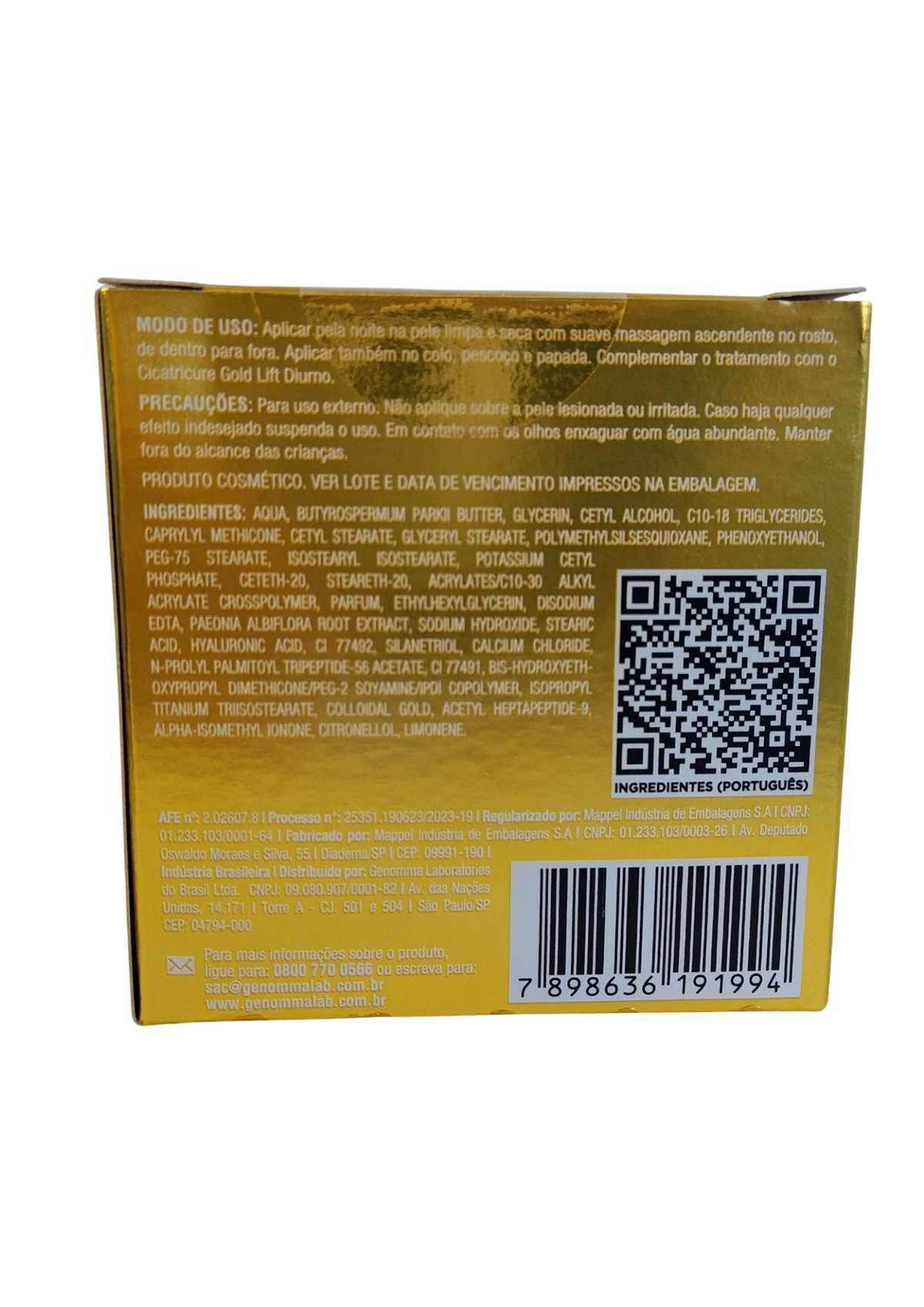 CICATRICURE CR FAC 50G GOLD LIFT NOTURNO