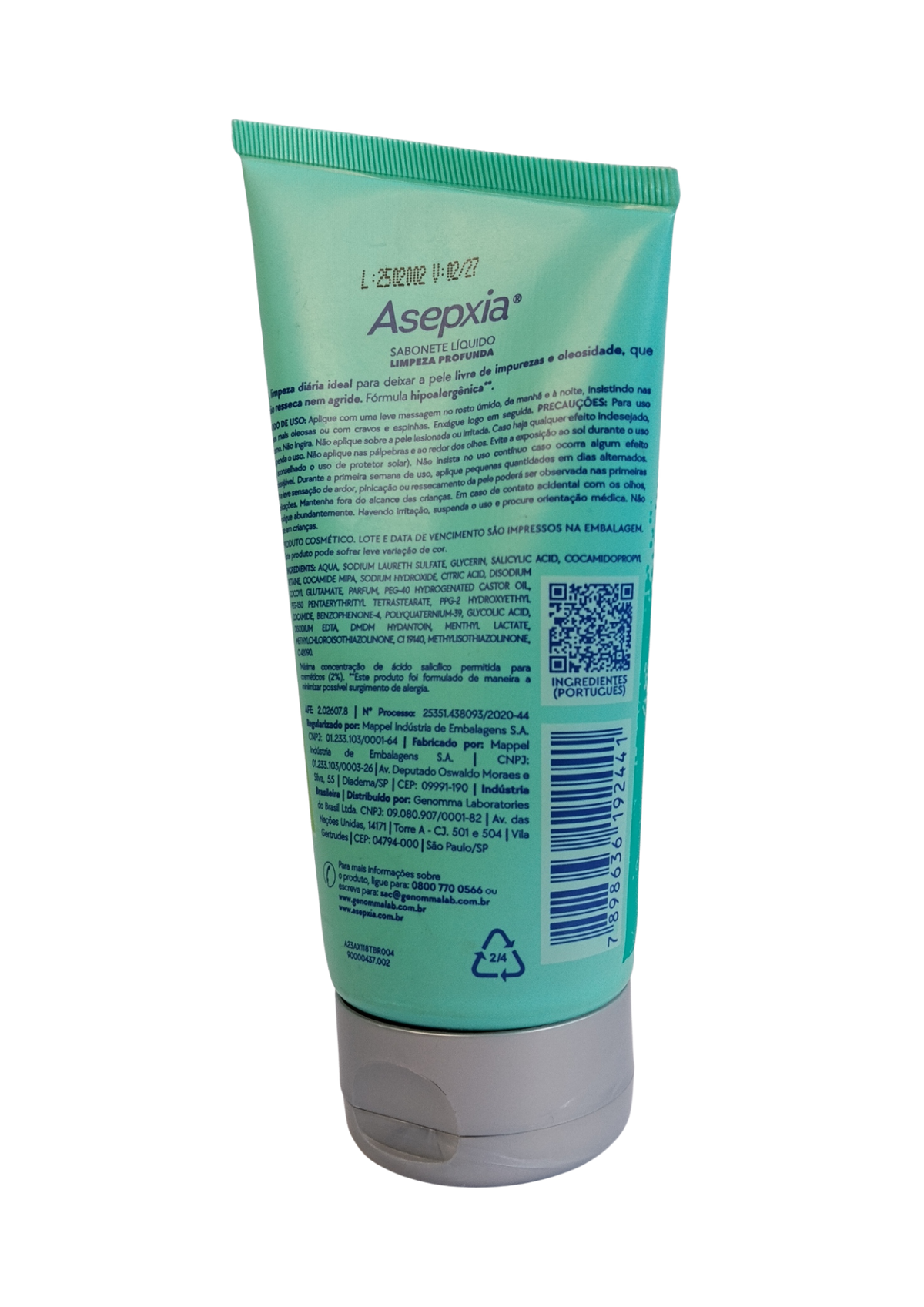 ASEPXIA SAB LIQ 150ML LIMPEZA PROF