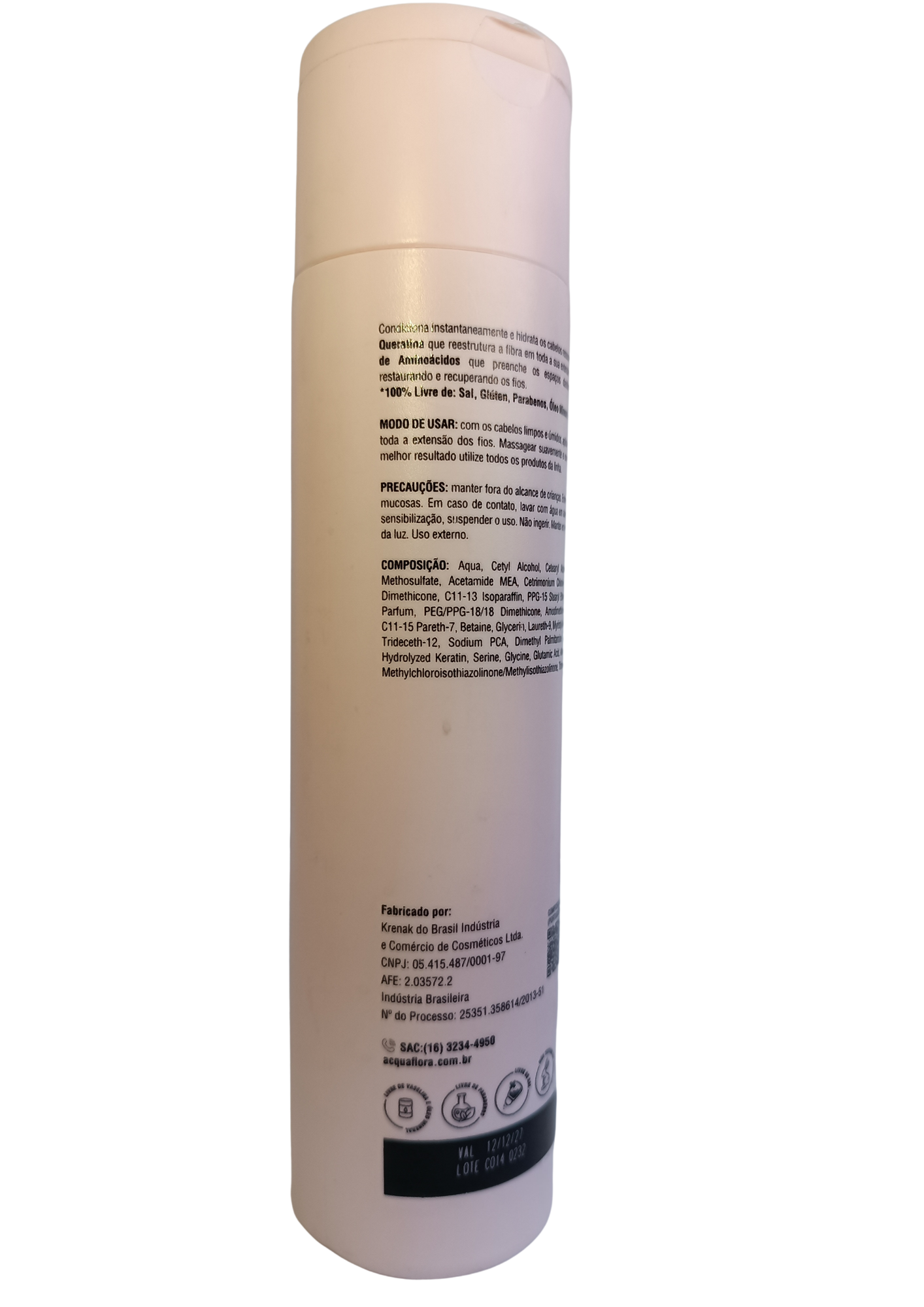 ACQUA F CO 300ML RECONSTRUTOR