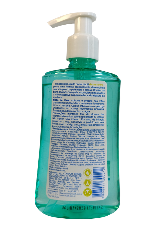 NUPILL SAB LIQ DERME CONTROL 200ML