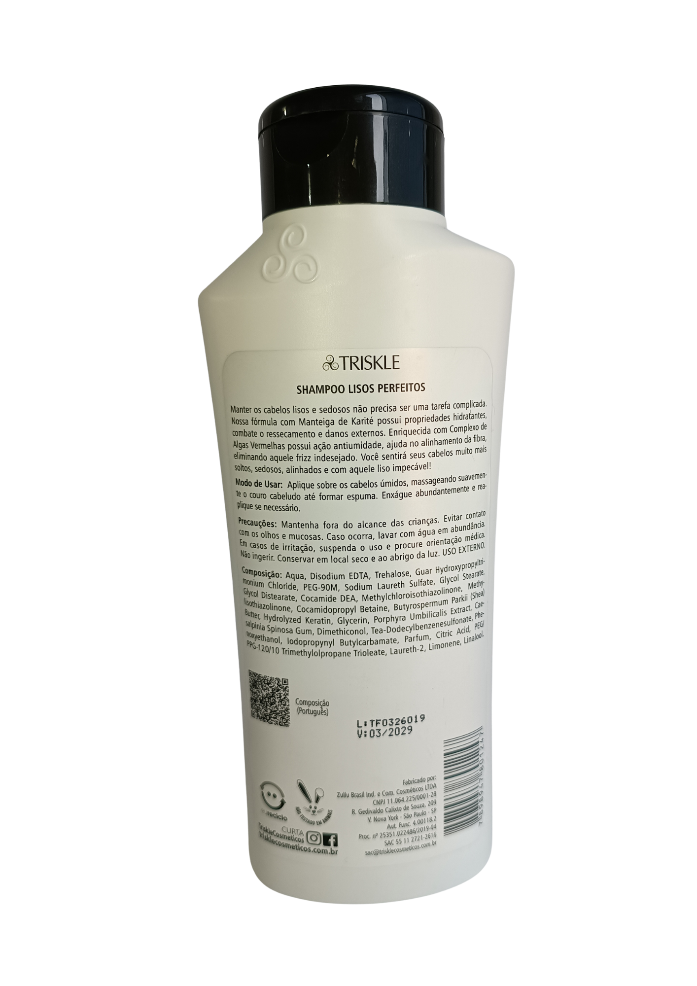TRISKLE SH 500ML LISOS PERFEITOS