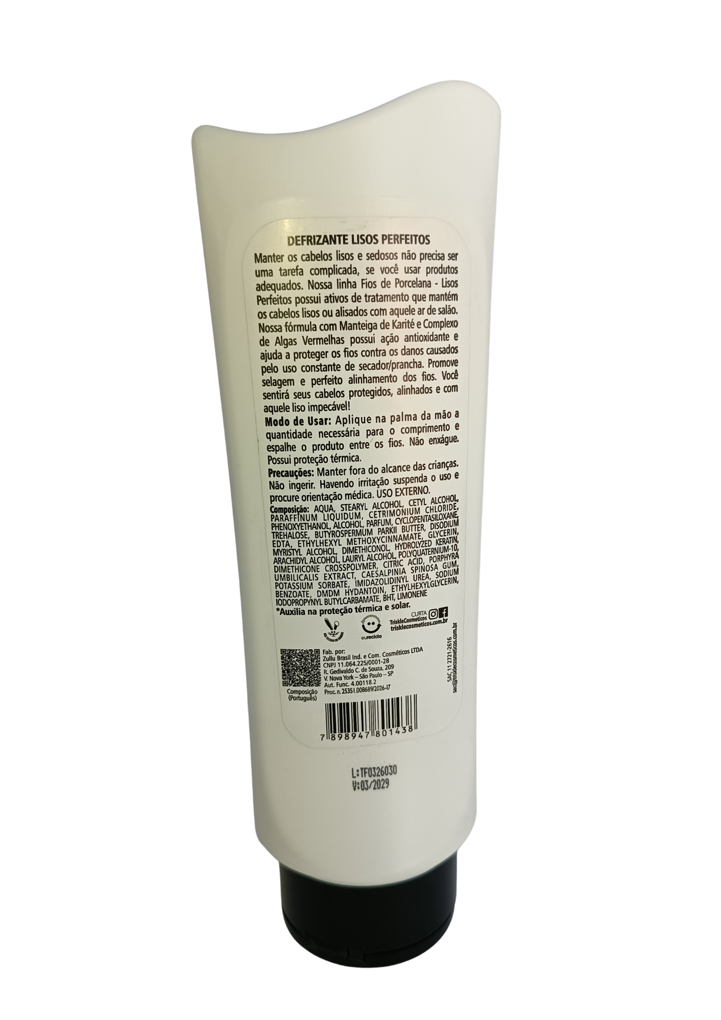 TRISKLE DEFRIZ 250ML LISO PERFEITO