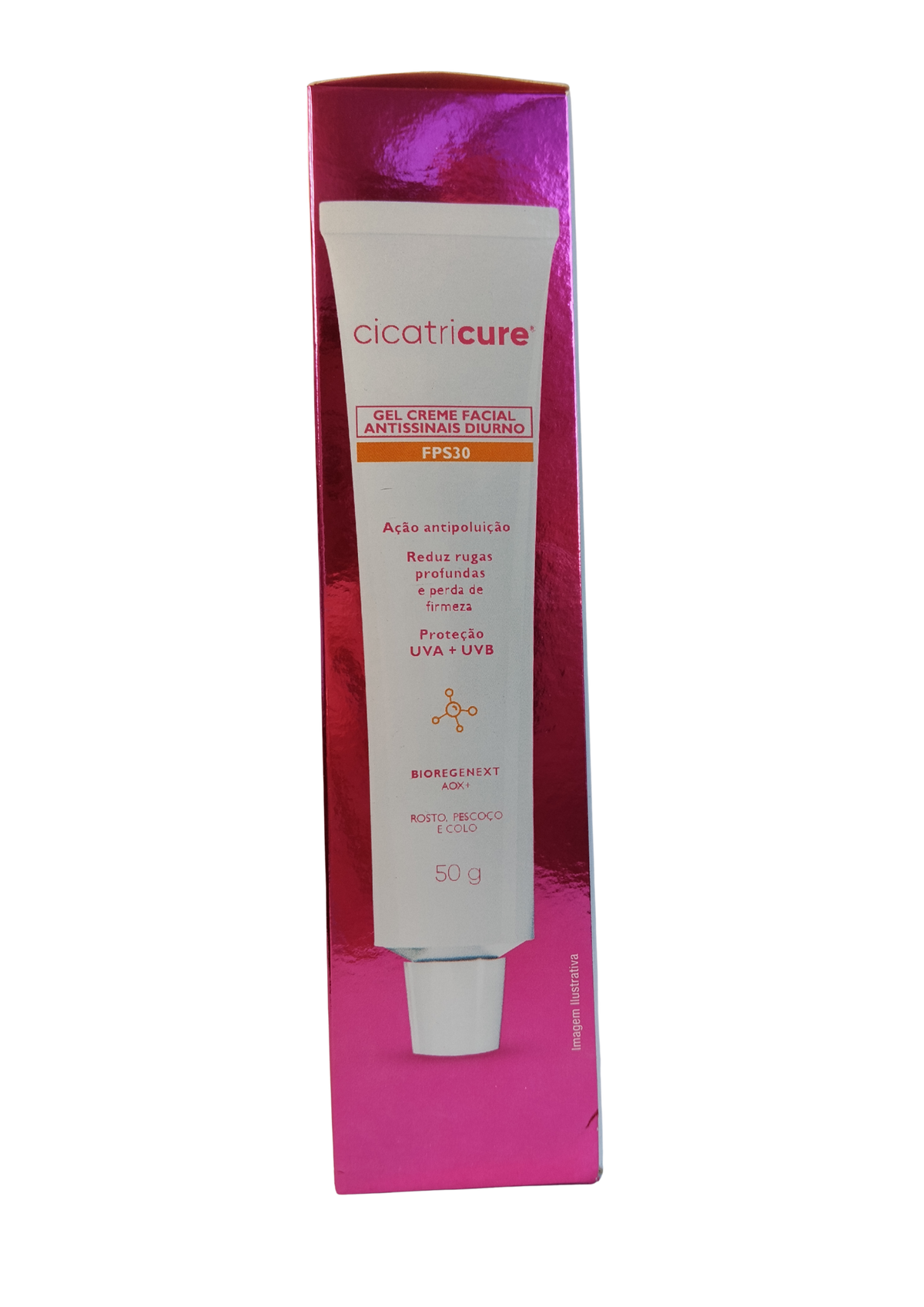 CICATRICURE CR FACIAL 50G ANTISSINAIS DIURNO FPS30