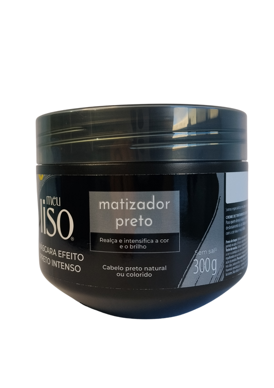 MEU LISO MAS 300G MATIZADOR PRETO