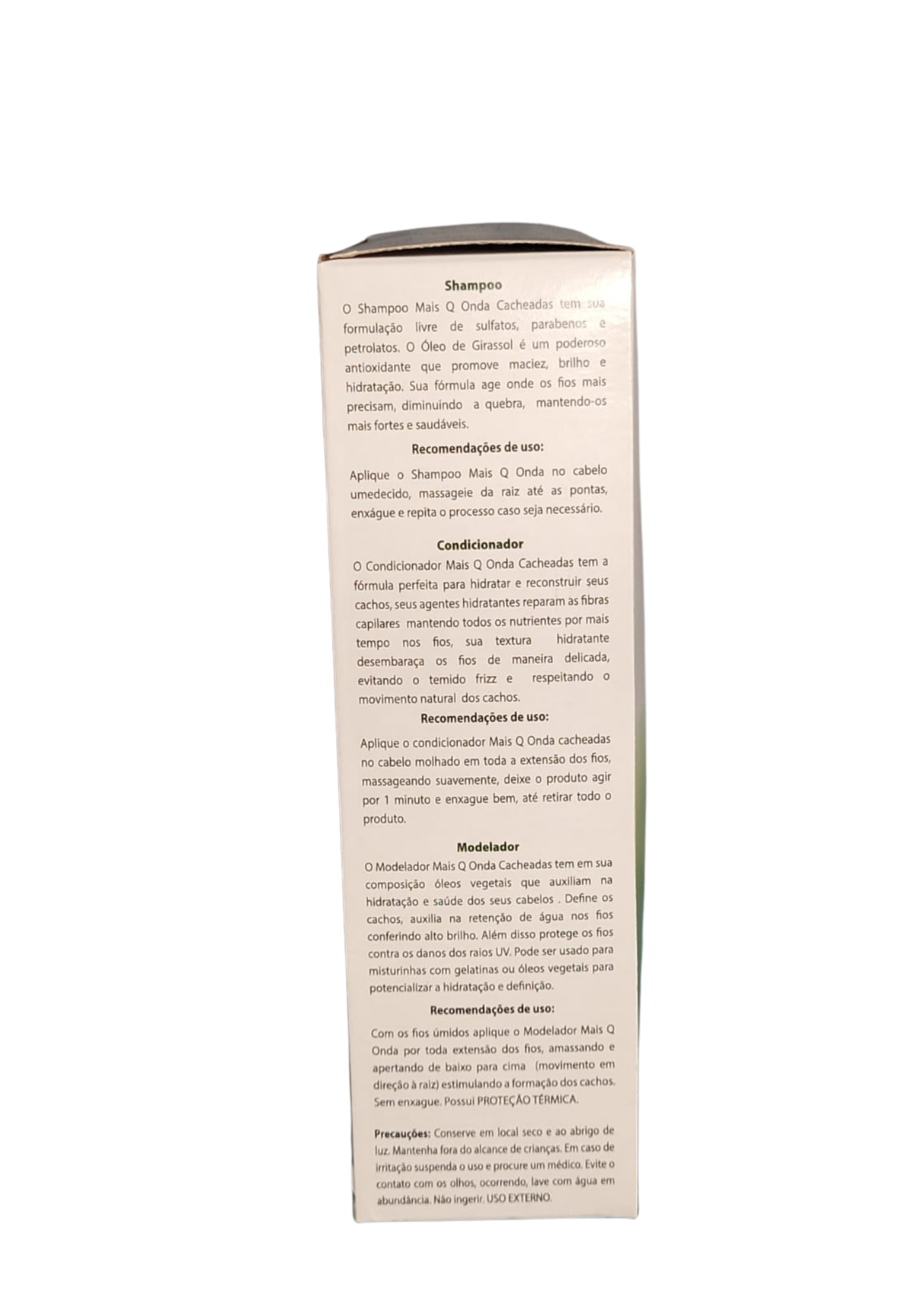 TRISKLE KIT MAIS Q ONDA 900G CACHEADAS