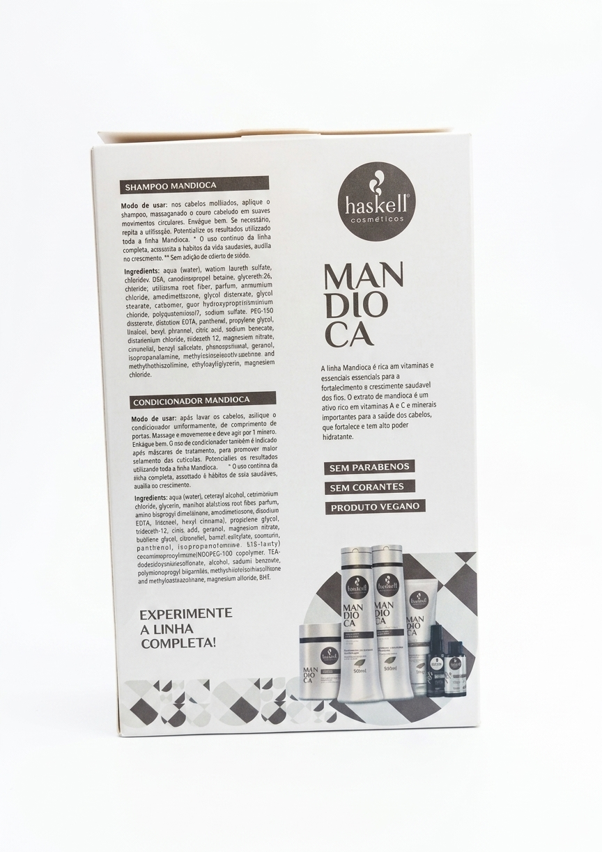 HASKELL PROMO SH300ML+CO300ML MANDIOCA