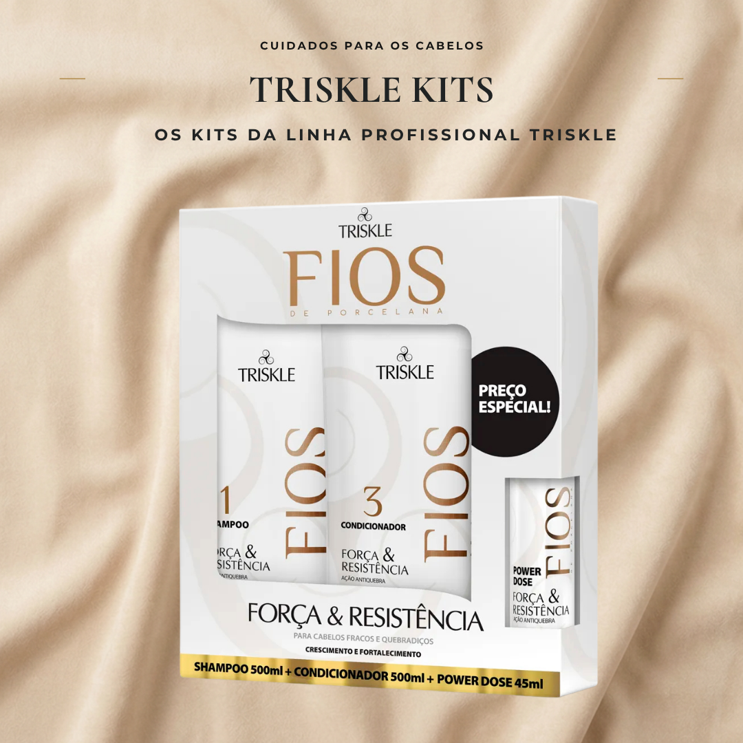 TRISKLE KIT CUIDADO CAPILAR