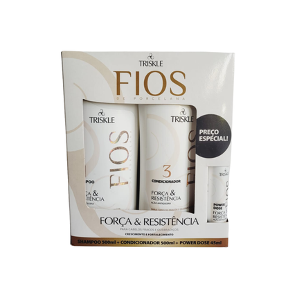 TRISKLE SH+CO+P DOSE 1045ML FORCA E RESISTE