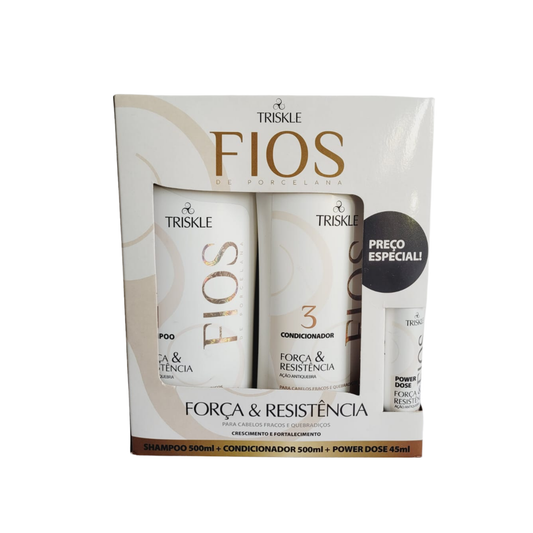 TRISKLE SH+CO+P DOSE 1045ML FORCA E RESISTE