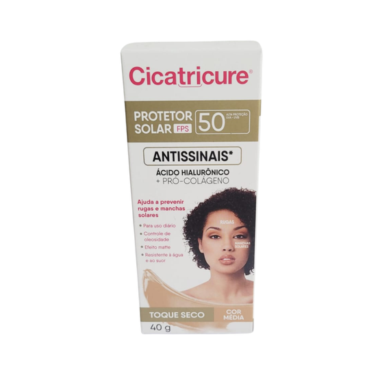 CICATRICURE PROT SOLAR C/ COR FPS50 - MEDIA