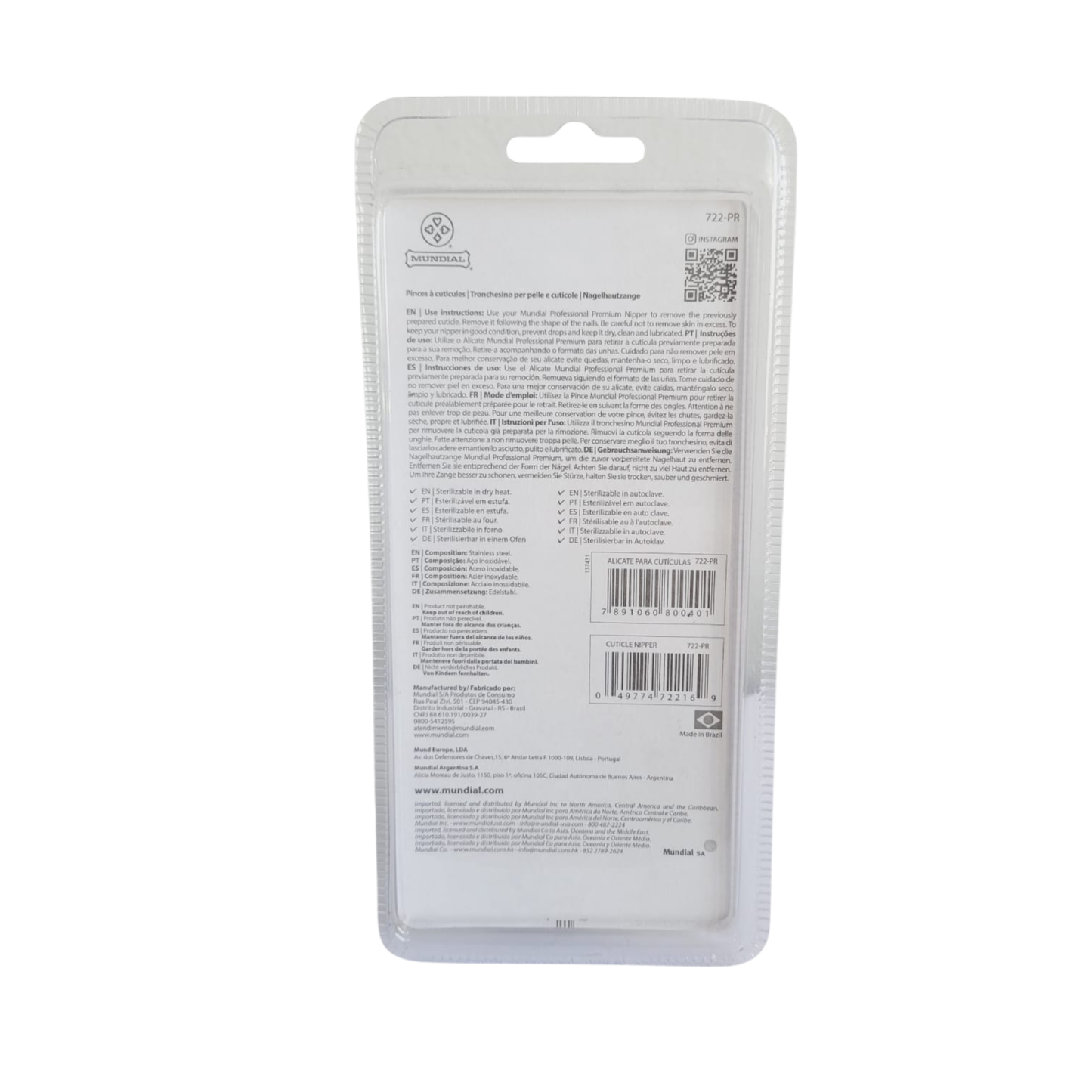 MUNDIAL ALIC INOX 722
