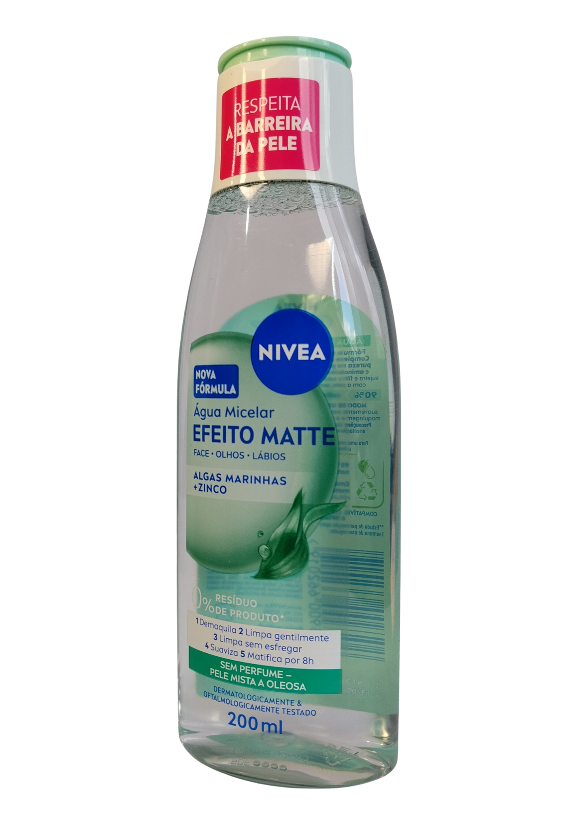 NIVEA AGUA MICELAR 200ML EFEITO MATTE