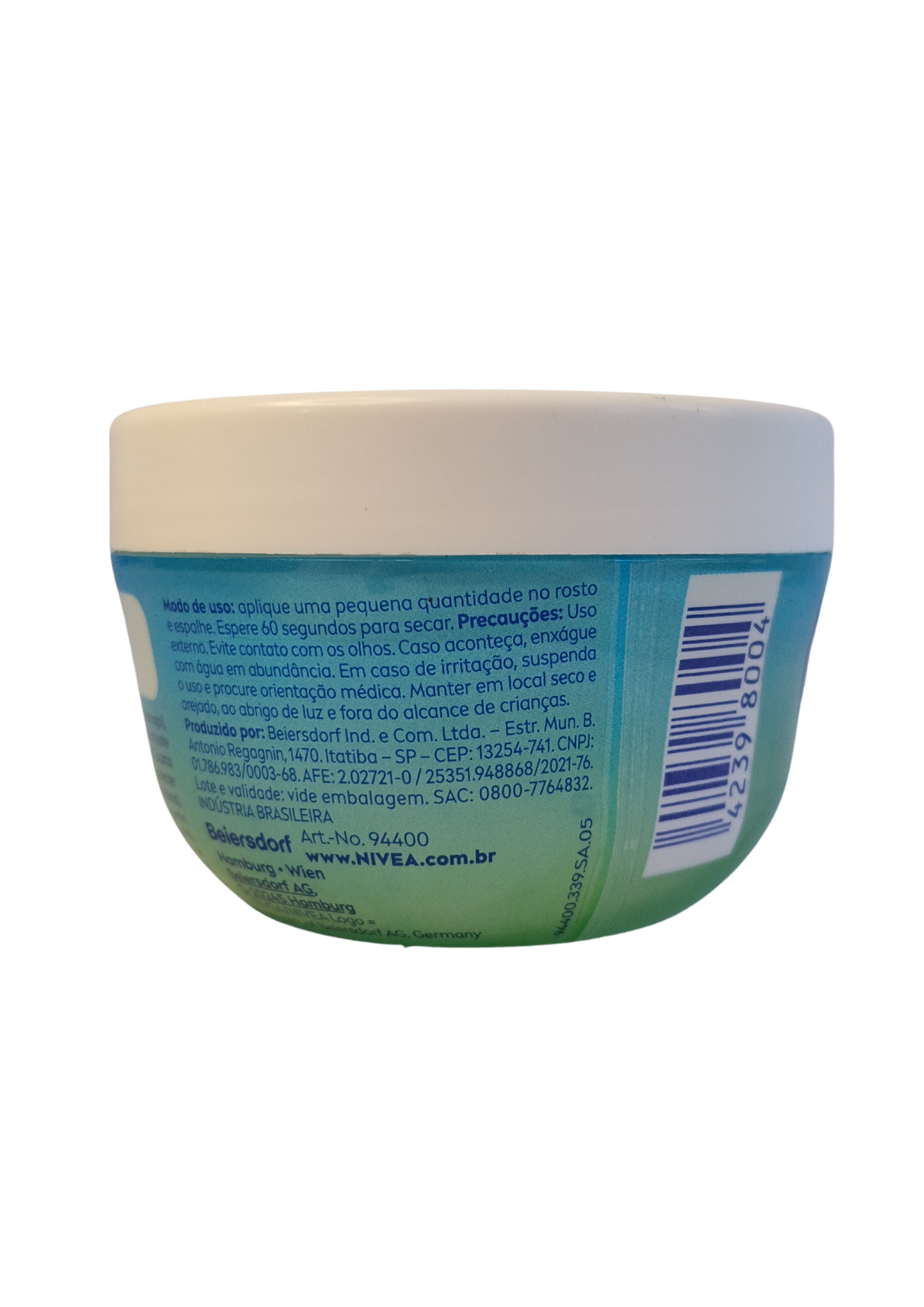 NIVEA CR FAC 100G PEPINO/AC HIALURONICO