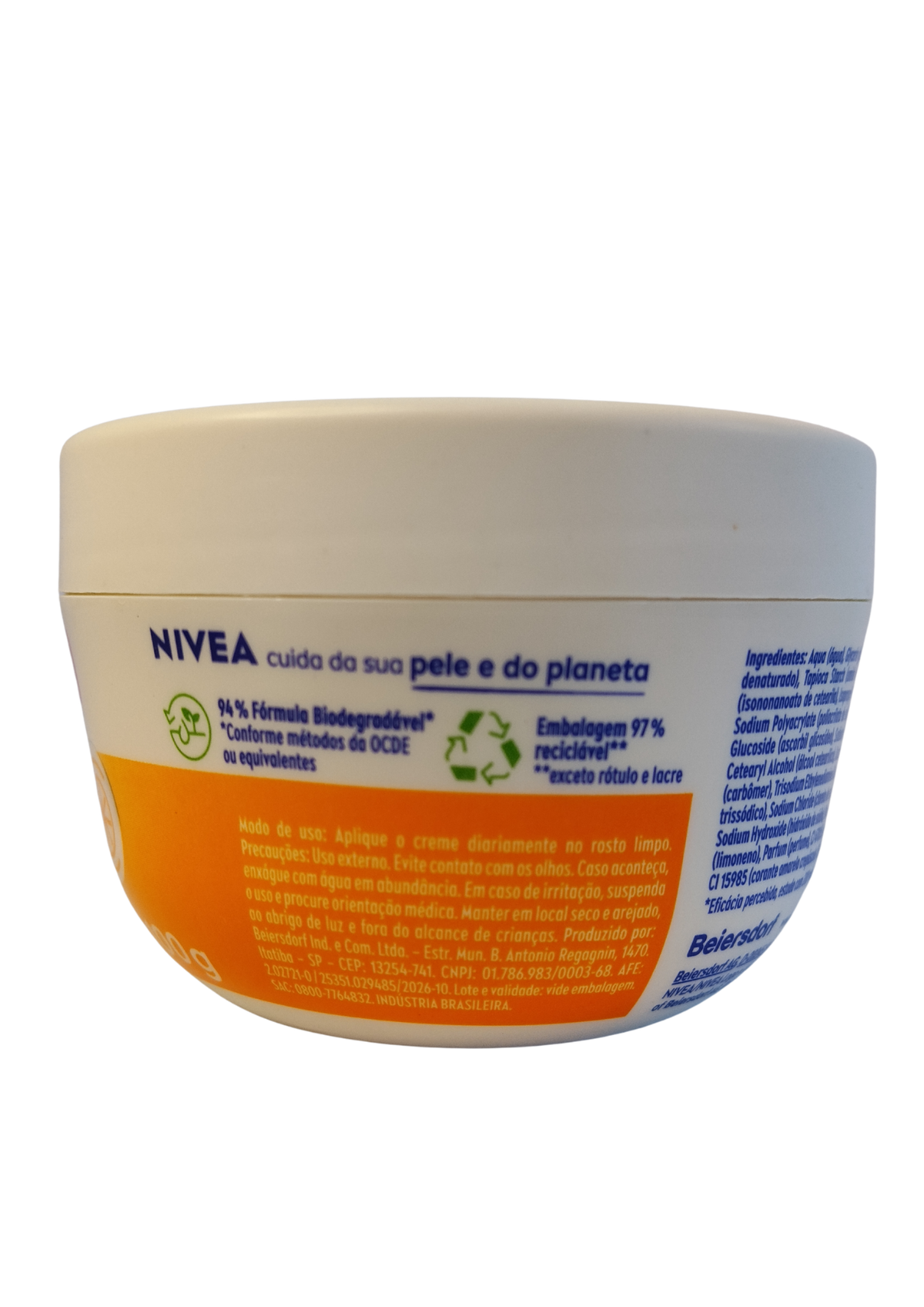 NIVEA GEL FACIAL 100G ULTRA LEVE VIT C