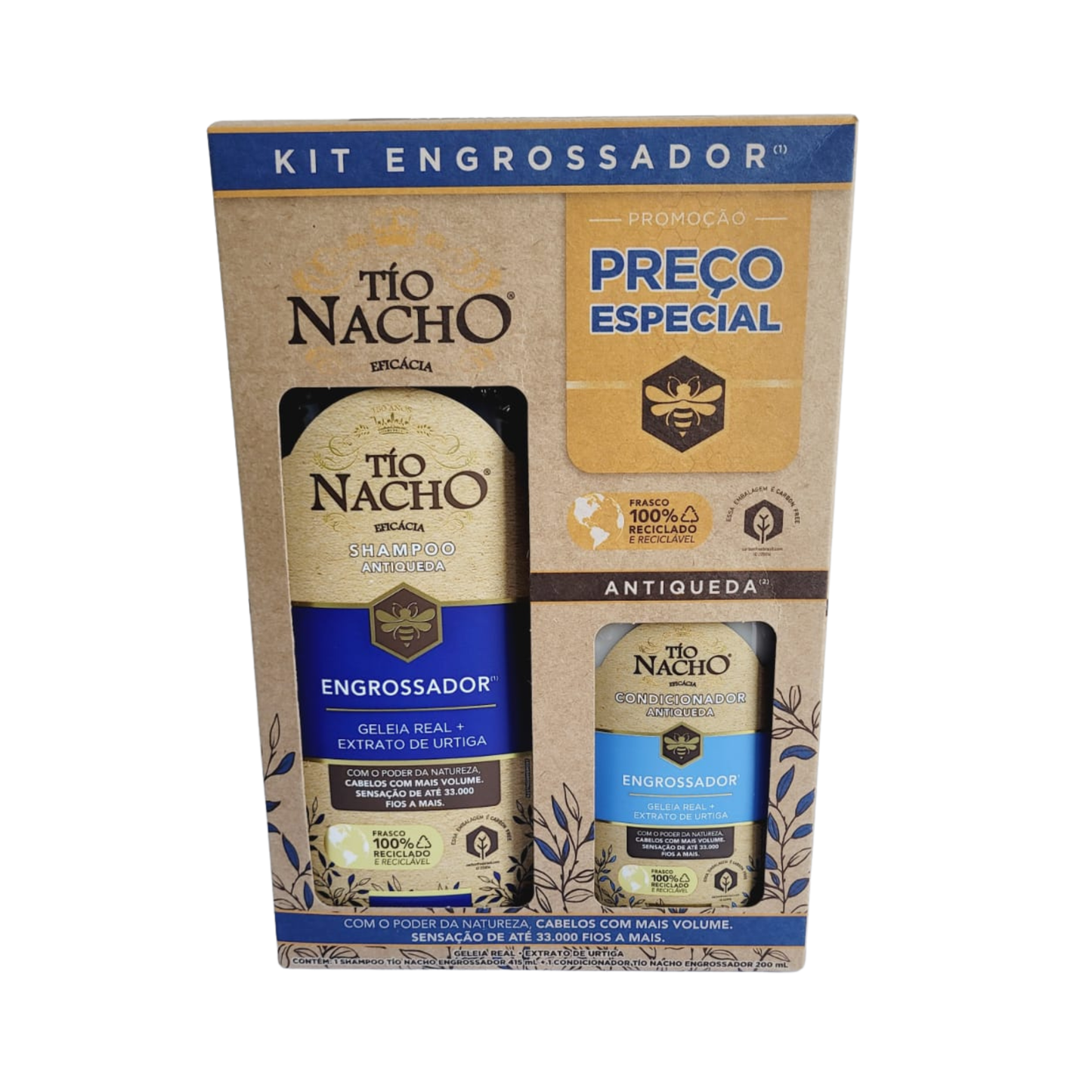 TIO NACHO SH415ML+CO200ML ENGROSSADOR