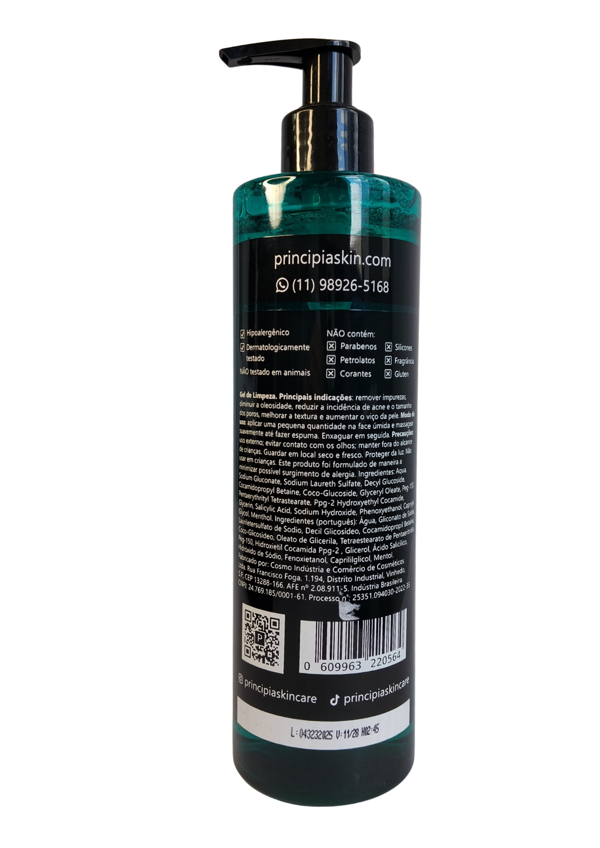 PRINCIPIA GEL FAC 350ML GL01