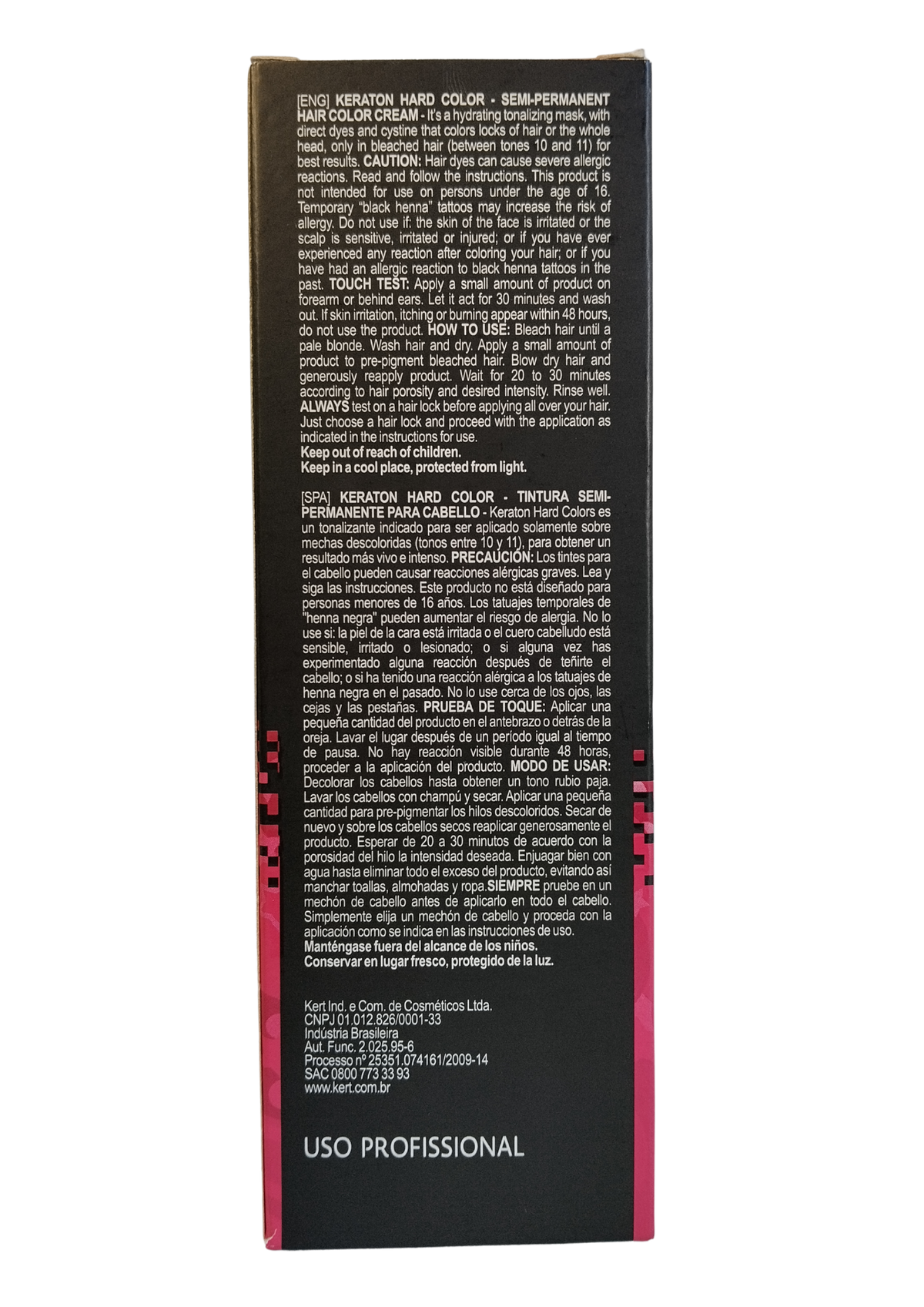 KERATON HARD COLORS 100G PINK