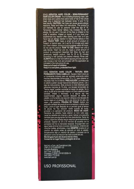 KERATON HARD COLORS 100G PINK