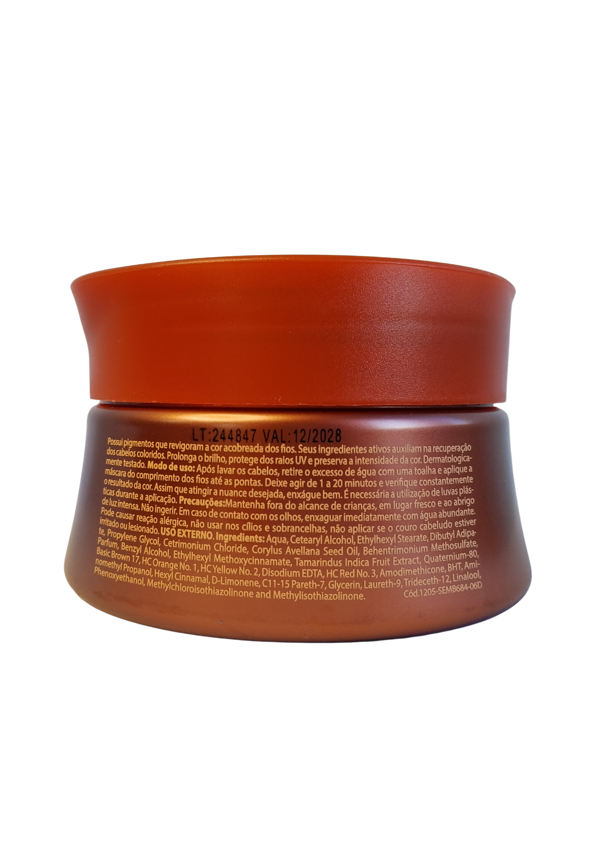 AMEND MASC REALCE DA COR 300G COBRE