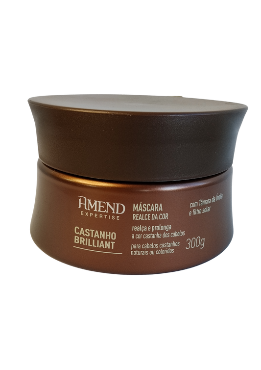 AMEND MASC REALCE DA COR 300G CASTANHO
