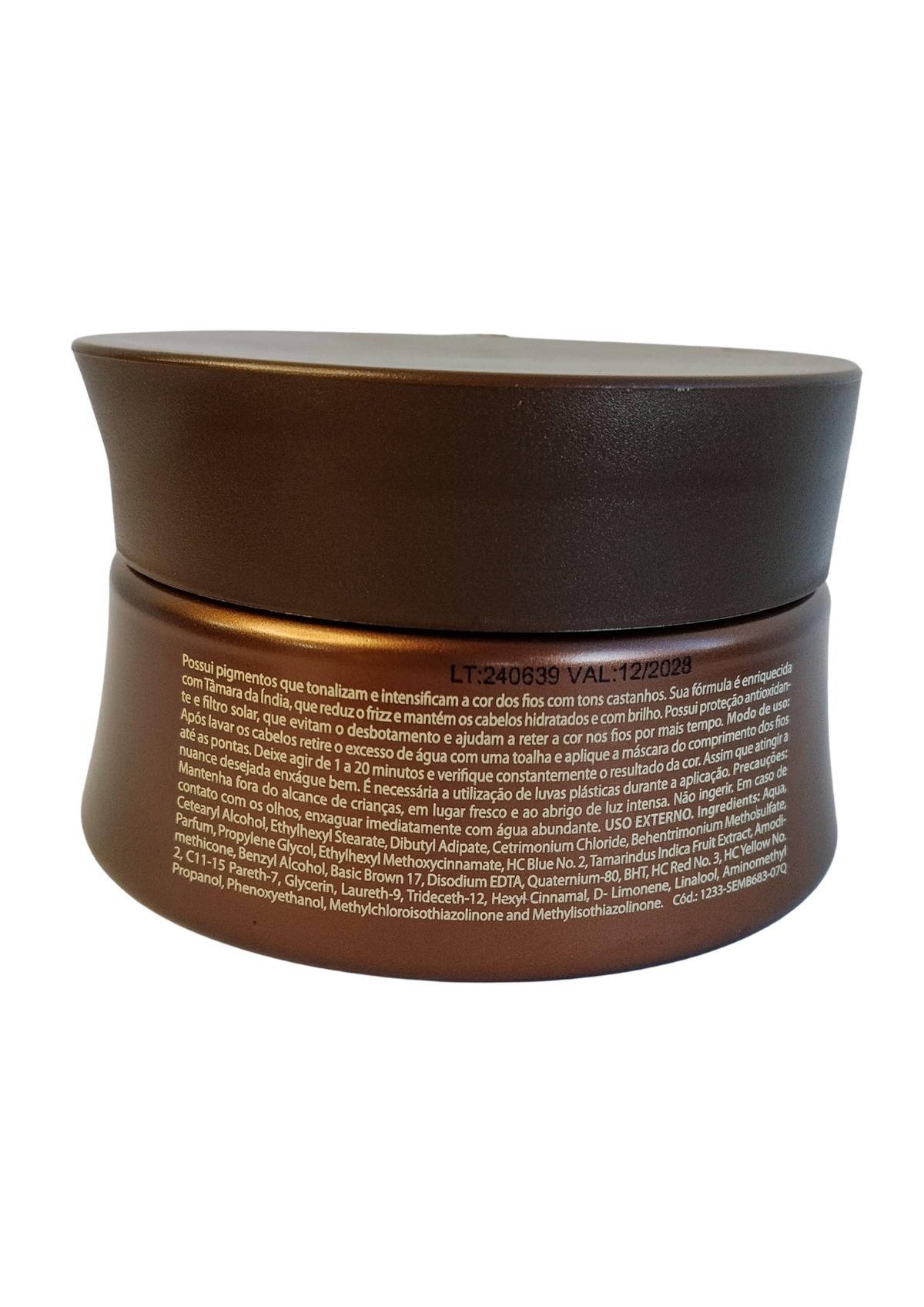 AMEND MASC REALCE DA COR 300G CASTANHO