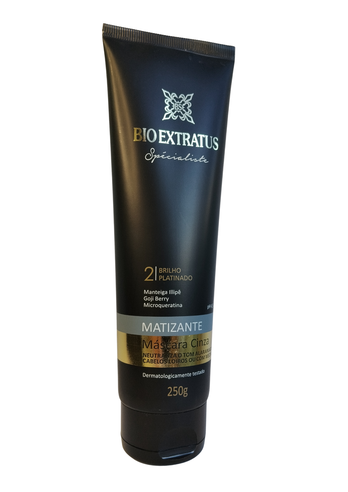 BIO EXTRATUS MASC MATIZ 250G CINZA