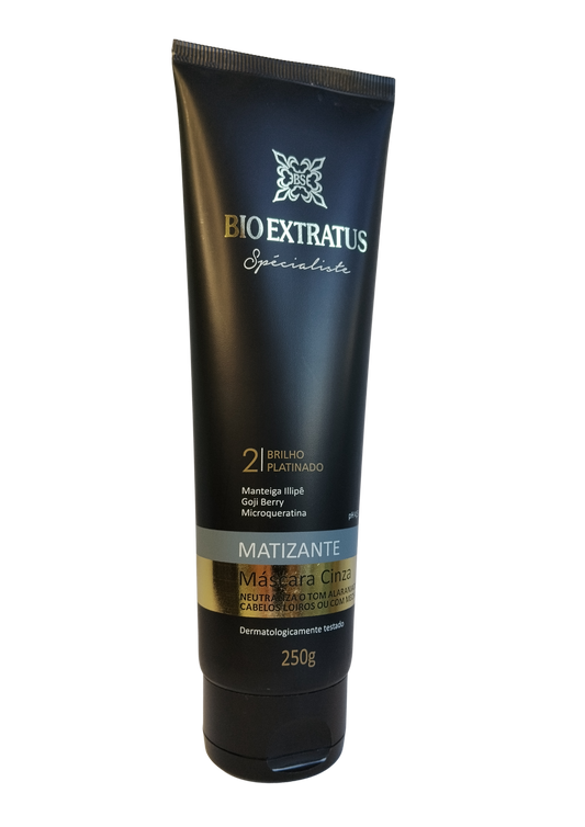 BIO EXTRATUS MASC MATIZ 250G CINZA