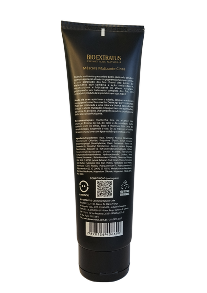 BIO EXTRATUS MASC MATIZ 250G CINZA
