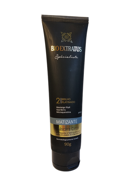 BIO EXTRATUS MASC MATIZ 90G CINZA