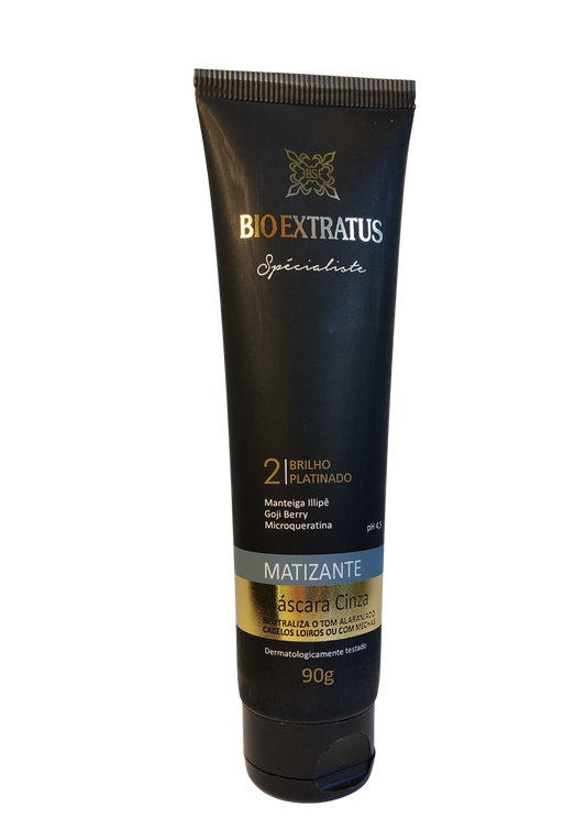 BIO EXTRATUS MASC MATIZ 90G CINZA