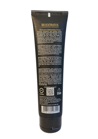 BIO EXTRATUS MASC MATIZ 90G CINZA
