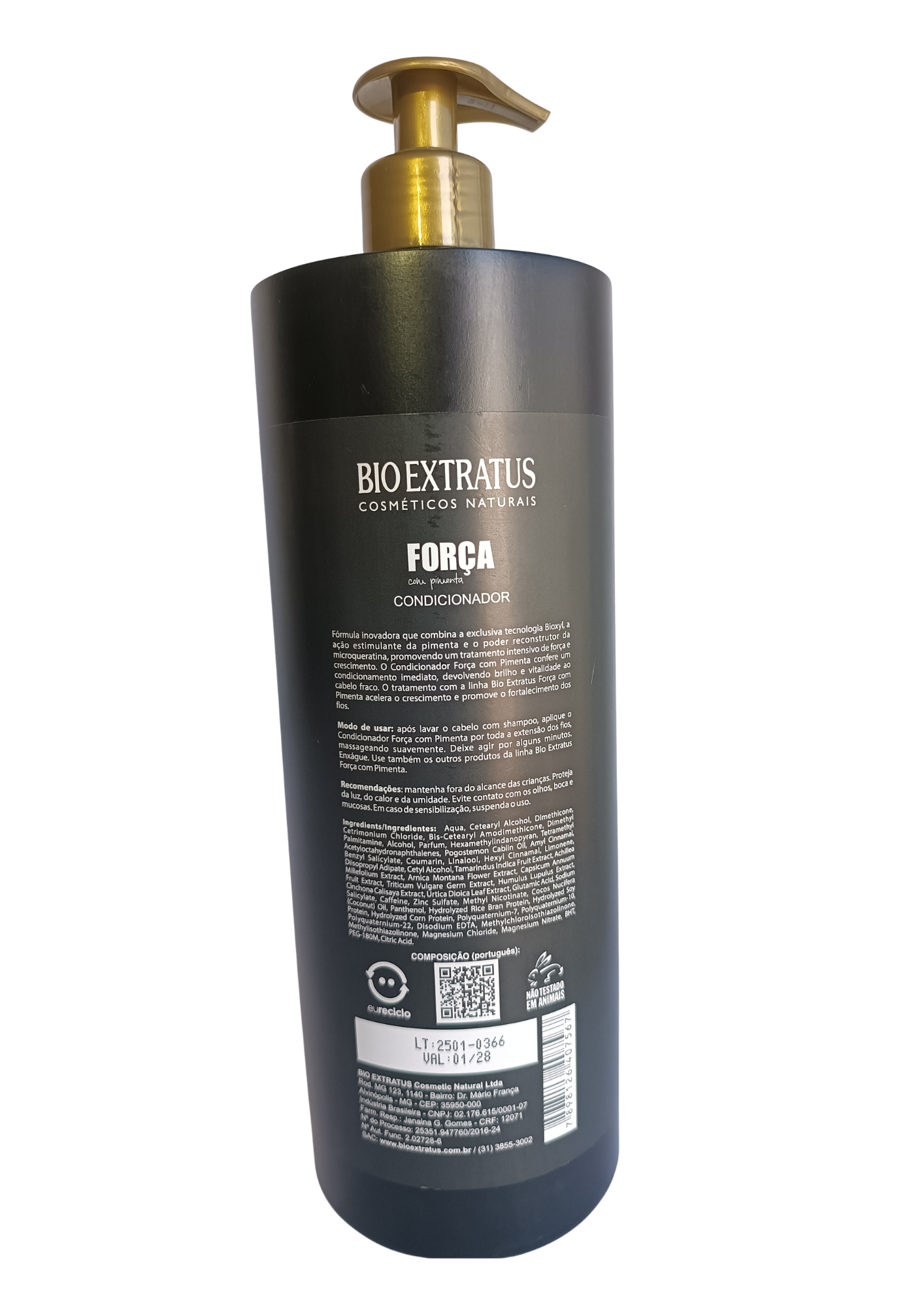 BIO EXTRATUS CO 1L FORCA PIMENTA