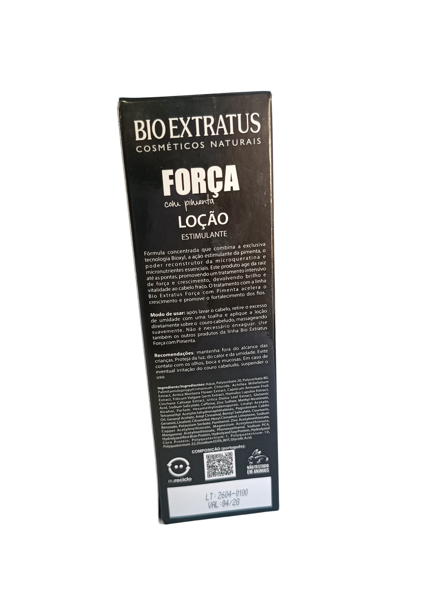 BIO EXTRATUS LOCAO 100ML FORCA