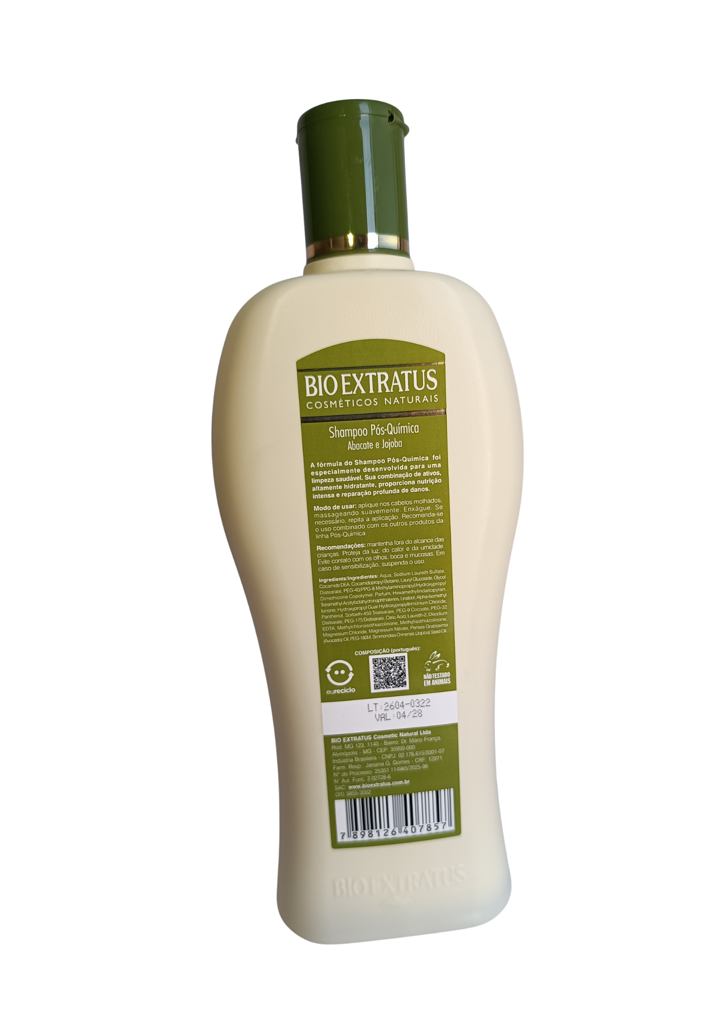 BIO EXTRATUS SH 500ML POS QUIMICA