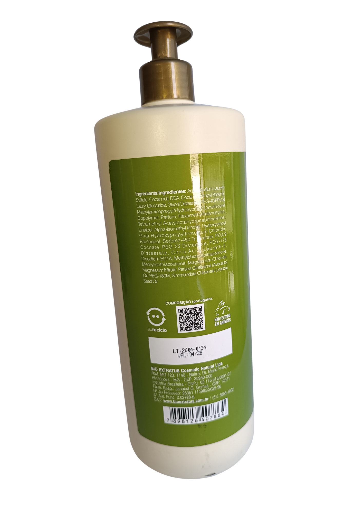 BIO EXTRATUS SH 1L POS QUIMICA