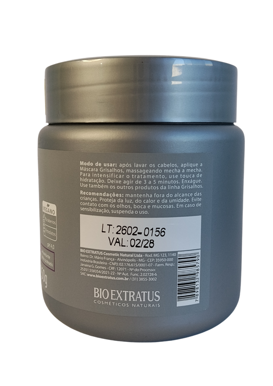 BIO EXTRATUS MASC 250G GRISALHOS