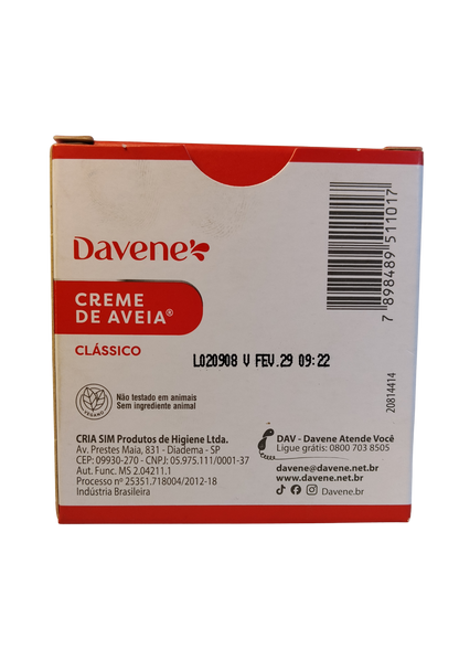 DAVENE CR ROSTO 50G CLASSICO*