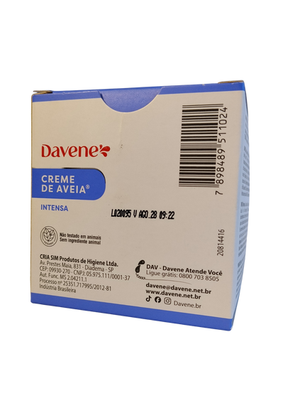 DAVENE CR ROSTO 50G INTENSA PELE EXTRA SECA
