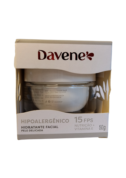 DAVENE CR ROSTO 50G HIPOALERGENICO