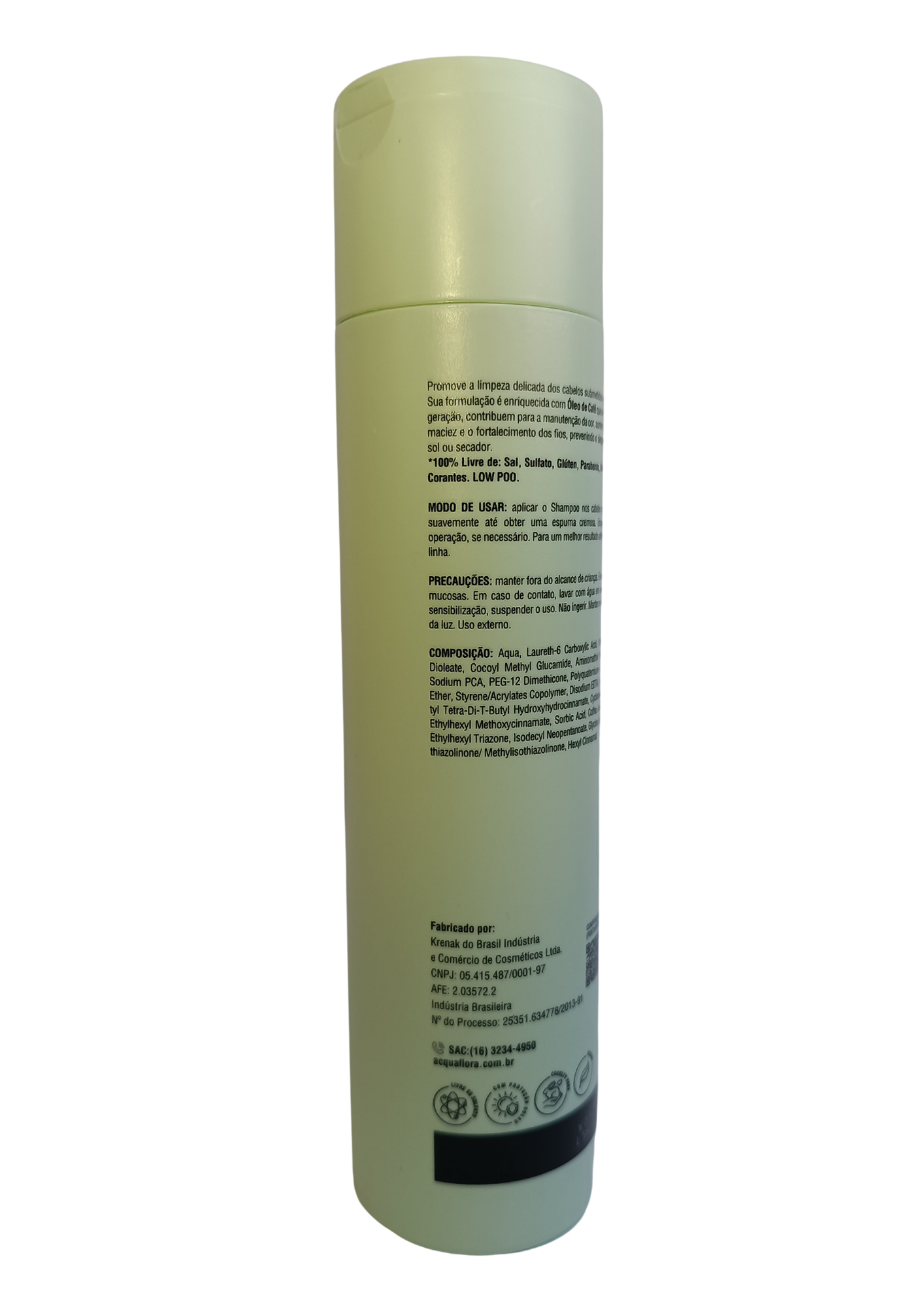 ACQUA F SH 300ML POS COLORACAO