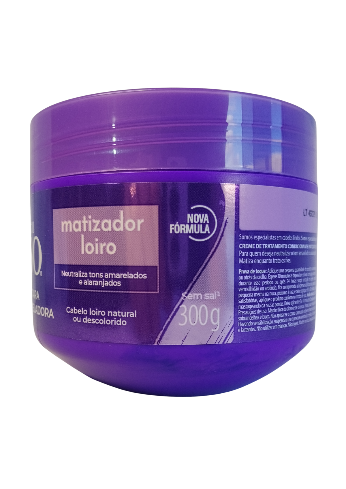MEU LISO MASC 300G DESAMARELADORA