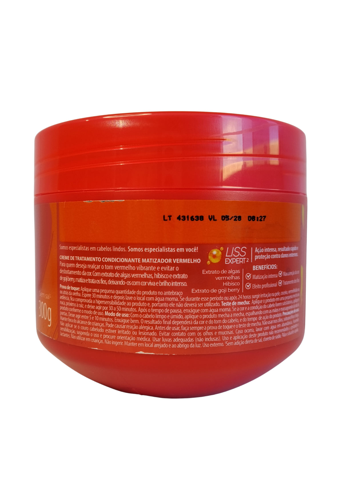 MEU LISO MAS 300G SUPER VERMELHO