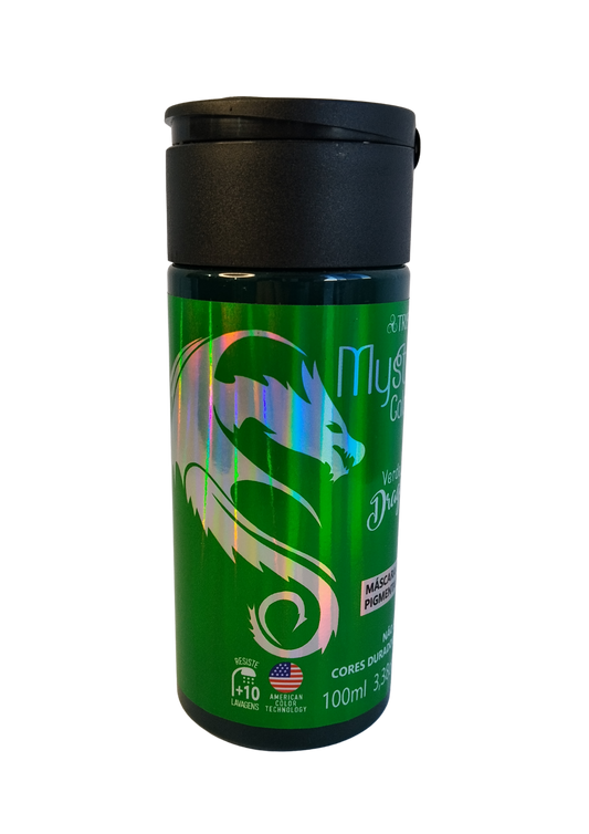 TRISKLE MASC PIGMENT 100ML MYSTIC COLORS VERDE DRAGAO
