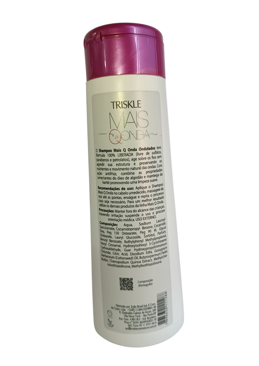 TRISKLE SH MAIS Q ONDA 300ML ONDULADAS